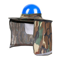 君御安全帽工地防晒遮阳帽檐遮阳板加大 夏天施工透气干活男防护遮阳帽