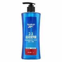 REEBOK锐步男士二合一沐浴露-运动舒缓1000ml 沐浴乳洗发膏二合一