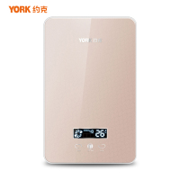 约克(YORK) 即热式电热水器YK-DJ3-65A 家用速热 智能变频恒温 免储水 触控式 6500W[需4平专线]