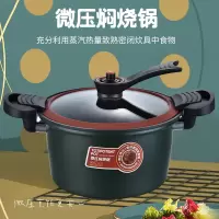 巴尔德抗菌微压焖烧锅不粘加厚家用鑫辰微压闷烧锅BD-009A 22cm单位:个