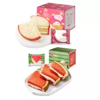 爱逸(A1) 吐司 西瓜*480g*1箱 +火龙果*480g*1箱