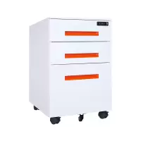 臻远 ZY-HDGB-16 钢制活动柜办公文件柜三抽储物矮柜 机械密码锁