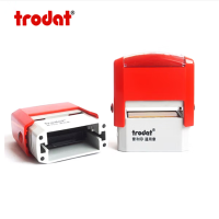 天章 印章定制4911卓达回墨印章作废章翻斗印章万次章自动出油章 印迹38x14mm