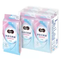 洁柔 JS006-06E洁柔卫生湿巾10片独立装 6包装