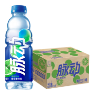 川宁 脉动青柠口味 600ML*15瓶 维C低糖维生素出游做运动饮料必备