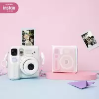 富士instax立拍立得一次成像相机miniSE(白色)+配件包