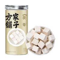 方家铺子 300g 中大块白茯苓丁 (罐)