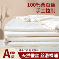 星月居 桑蚕丝被子夏凉被夏季薄被子空调被可机洗四季夏凉薄款被子