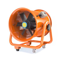 久牛星 手提式轴流风机 移动式16寸+5米风管+2米线高速铜线 1500W