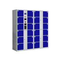 臻远 ZY-CBGC-14 电子存包柜智能寄存柜密码柜子储物柜 24门条码款