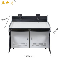 鑫金虎监控台办公工作台T3 1250*950*750mm