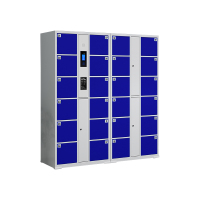 臻远 ZY-CBGC-22 电子存包柜智能寄存柜密码柜子储物柜 24门人脸识别款