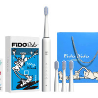 FIDO DIDO D04 电动牙刷 声波 USB快充 杜邦软毛 情侣款(礼袋款)
