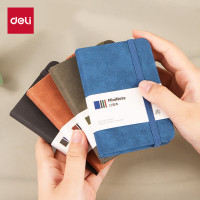 得力BP119记事本A7-96张(蓝色)(本)