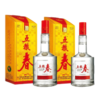 五粮春五粮股份 一代浓香型白酒 45度500ml*2瓶