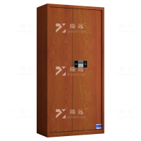臻远 ZYJJ-80048 钢制保密柜保险柜保密档案资料柜 红木纹通门电子锁