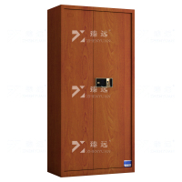 臻远 ZYJJ-80049 钢制保密柜保险柜保密档案资料柜 红木纹通门指纹锁