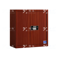 臻远 ZYJJ-80056 钢制保密柜保险柜保密档案资料柜 红木纹单节电子锁