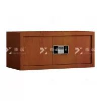 臻远 ZYJJ-80064 保密柜顶柜矮柜密码锁文件柜保密档案柜 红木纹电子锁