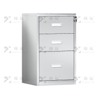 臻远 ZY4051418 304不锈钢床头柜活动柜带锁抽屉储物柜 三抽矮柜