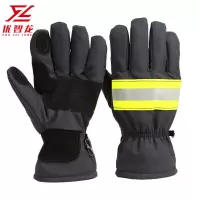 优智龙 消防训练阻燃防护服应急抢险救援防火逃生 3C认证14款消防手套