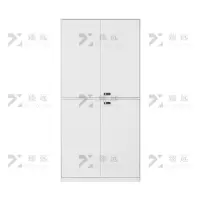 臻远 ZY-WJGD-03 办公文件柜档案资料柜铁皮柜拨盘密码锁储物柜书柜 通双节