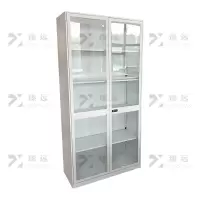 臻远 ZY-WJGD-04 办公文件柜档案资料柜铁皮柜拨盘密码锁储物柜书柜 通玻