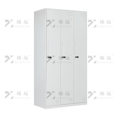 臻远 ZY-WJGD-11 更衣柜员工宿舍储物柜衣物收纳柜 三门