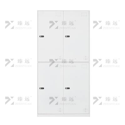 臻远 ZY-WJGD-12 更衣柜员工宿舍储物柜衣物收纳柜 四门
