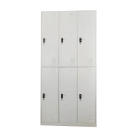 臻远 ZY-WJGD-13 更衣柜员工宿舍储物柜衣物收纳柜 六门