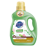 超能 4kg超能植沐悦色洗衣液 护衣防串色 天然椰子油生产