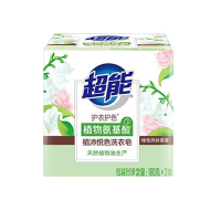 超能 超能植沐悦色洗衣皂(180g*2)3组 天然植物油生产植沐悦色护衣护色