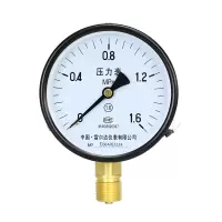 向隆 储气罐压力表轴向气压表Y100Z空压机0-0.25MPA压力表