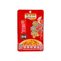 乌江榨菜 鲜辣脆爽 佐餐小菜轻盐咸菜 微辣榨菜丝 88g*5袋