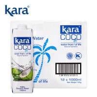 KARA 椰子水1000ML *12瓶
