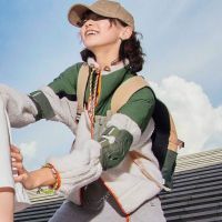 阿迪达斯 (adidas)/阿迪达斯女子新款保暖摇粒绒运动休闲防风夹克外套