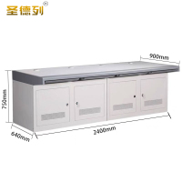 圣德列操作台控制台四联 2400*640*750mm