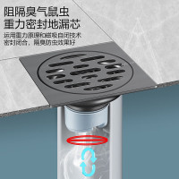 地漏 ф110/不锈钢/潜水艇/防臭 单个