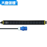 大唐保镖 HP7805大唐防雷PDU插座机柜专用PDU电源32A插座12位插排