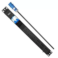 同为PDU 输入32A 配25A漏保开关 6位输出(3位16A,3位10A) 线长5米 6平方线 货期20天 维保1年