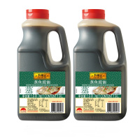 李锦记 蒸鱼豉油1.9L*2 功能酱油 清蒸调味炒菜调料 商用酱料 蒸鱼豉油1.9L