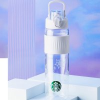 星巴克星芒闪耀款手提运动杯11149718 820mL透明色