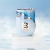 星巴克丹青墨染款随行杯 11149175 325mL蓝色