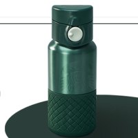 星巴克墨绿色不锈钢保温杯11122611 355mL