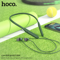 浩酷(HOCO)易声运动蓝牙耳机ES64墨绿色
