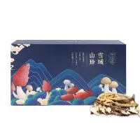 贡极四宝山珍干货礼盒松茸干菌菇干货礼盒120g