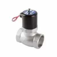 顺致 不锈钢内螺纹电磁阀 220V ZQDF 蒸汽 DN32 单位:只