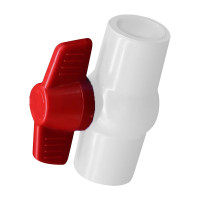 顺致 φ20丝口PVC球阀 材质:PVCφ20球阀 单位:个