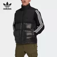 ADIDAS/阿迪达斯三叶草男子休闲保暖运动羽绒马甲