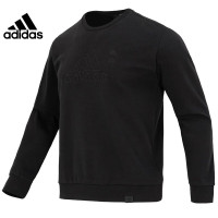 阿迪达斯(Adidas)男子运动休闲圆领卫衣套头衫